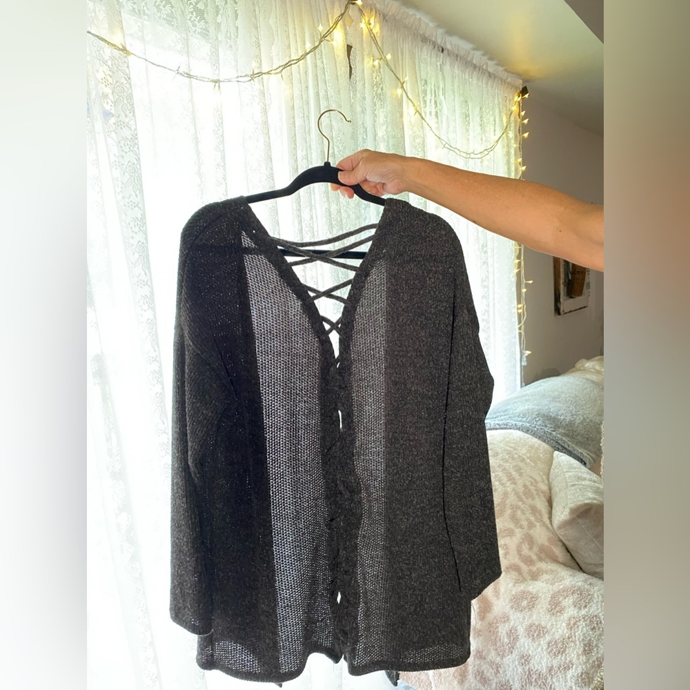 Grey Sweater, cozy fall cardigan for everyday